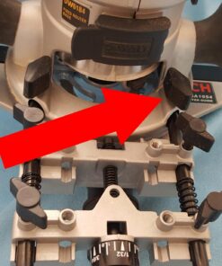 BOSCH RA1054 Deluxe Router Edge Guide with Dust Extraction Hood & Vacuum Hose Adapter 40 71lvBksZuVL 2