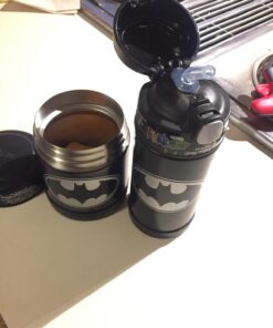 THERMOS FUNTAINER 12 Ounce Stainless Steel Kids Bottle, Batman Assorted 23 71lwQuAhhtL