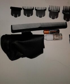 Andis 24870 Trim 'N Go Cordless Beard/Hair Trimmer Kit for Beard, Mustache, Stubble, Ear & Body Grooming – Close Cutting T-blade Zero Gapped - Black/Silver, 14-Piece (24870) 14 Piece Set 26 71lwTtWCiUL