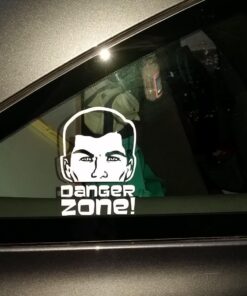 Danger Zone! - FUNNY - 5.3" X 3.5" - Precision-Cut Vinyl Decal 10 71lxJXJG6mL