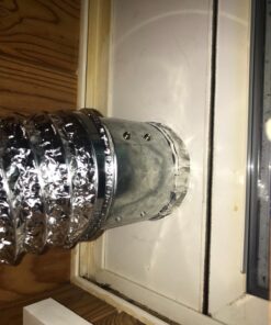 VIVOSUN 4 Inch Inline Duct Fan 100 CFM, HVAC Exhaust Ventilation Fan with Low Noise for Basements, Bathrooms, Kitchens and Attics, Silver 4'' 34 71lxXNo6NkL