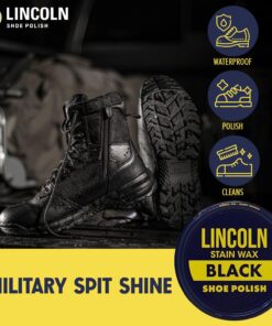 Alternative view of Lincoln Stain Wax Shoe Polish - 2-1/8 oz Black