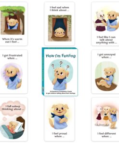How I'm Feeling - 54 Sentence Completion Cards to Get Children Talking About Their Feelings - Ideal for Parents, Teachers, Therapists and More - by Impresa 20 71ly1FsLCrL
