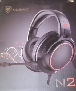 NUBWO N20 Gaming Headset with Mic - Compatible with PS5, Xbox One, Nintendo Switch Lite, PC, Laptop, and Mac, Over Ear Headphones with Noise Cancelling Microphone 26 71ly4Ls4olL