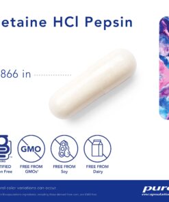 Pure Encapsulations Betaine HCl Pepsin - Digestive Enzymes Supplement for Digestion Aid & Support, Stomach Acid & Nutrient Absorption* - with Betaine HCl Pepsin - 250 Capsules Standard Packaging 11 71ly9c8RwkL