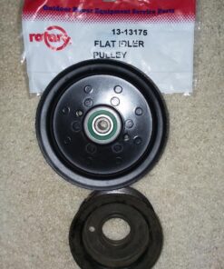 Rotary 13175 Flat Idler Pulley 3/8" ID X 5-3/8" OD for Poulan/Husqvarna/Craftsman Mowers Replaces OEM # 196106, 197379, 532196106 Оne Расk 4 71lyNyFv3gL