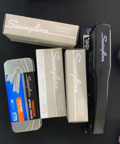 Swingline Commercial Stapler, 20 Sheet Capacity, Jam Free, Metal, Black (44401) Pack of 1 29 71lyjjfsaIL