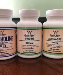 CDP Choline (Citicoline) Supplement, Pharmaceutical Grade, Manufactured in USA (60 Capsules 300mg) 20 71lz04htnqL