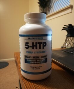 Arazo Nutrition 5-HTP 200 MG Plus Calcium for Mood, Sleep – Supports Calm and Relaxed Mood – 99% High Purity – 120 Capsules 25 71lzDxO2YEL