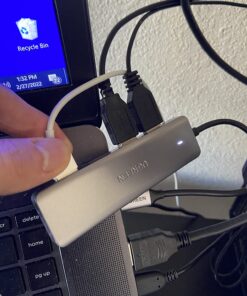 UGREEN USB C Hub 4 Ports, USB C to USB Hub with 4 USB 3.0, Powered USB C Splitter for Laptop, MacBook Pro, iMac, iPad Pro, Chromebook, Dell XPS, iPhone 15/15 Pro, Galaxy S23, and More, 0.5FT 0.5 FT 37 71lzIycnG1L
