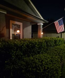 EOYIZW Solar Outdoor Lights 2 Pack- 99 LEDs Solar Lantern Flickering Flame Lights for Garden Decor- IP65 Waterproof Solar Garden Lights Decor for Halloween Patio Garden Yard Porch Yellow Flame 2 PCS 25 71lzpQWa3L