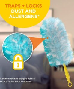 Swiffer Feather Dusters Multi-Surface Duster Refills, Bamboo, White, 18 count 18 Count (Pack of 1) 23 71m N2s7rTL