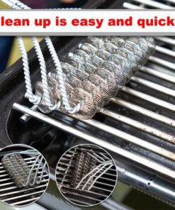 Htanch SE1343(3-Pack) 16 3/8" Stainless Steel Cooking Grid Grates Replacement for Backyard BY14-101-001-099, GBC1449W-C, GBC1449WBS-C, GBC1449WRS-C Uniflame GBC1030W GBC1030WRS GBC1030WRS-C, GBC1134 16 3/8" x 28 1/2" 16 71m PcrXh9L