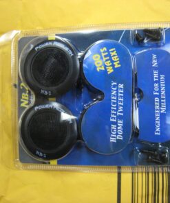 Power Acoustik NB-2 200-Watt 3-Way Tweeters, Standard Packaging,Black 25 71m mjugr3L