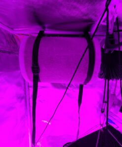 iPower GLFILT6M 6 Inch Air Carbon Filter Indoor Plants Grow Tent Odor Control Scrubber with Australia Activated C for Inline Fan, Reversible Flange, Prefilter Included, 6" 6" Filter 28 71m pNY IL