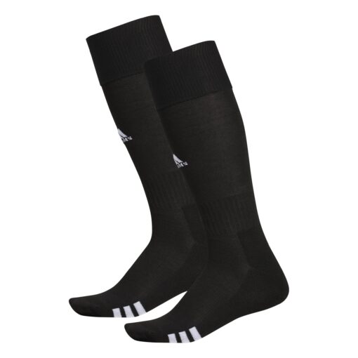 adidas Rivalry Soccer Socks (2-Pair) Medium Black/White