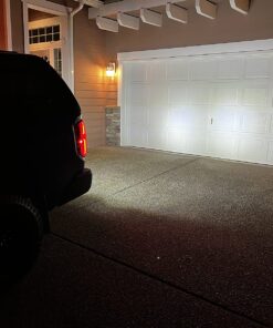 DWVO Flush Mount LED Pods 4.8Inch 2PC, 42W Triple Row Driving Lights 6300LM Work Light Flush LED Light Bar Fog Lights Off Road Lights for Truck UTV ATV SUV Boat Driving Lights Side Shooter Led Light 29 71m0PYcQAfL