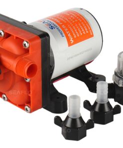 Alternative view of Seaflo 42 Series Diaphragm Pump with Bypass for Reduced Cycling 12V/24V 3.0GPM 55PSI (12 Volts) 12 volts