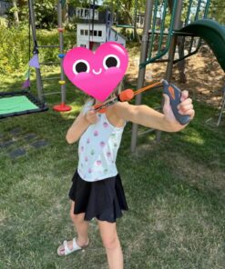 Toy Rocket Launcher for Kids: Outdoor Toys Slingshot Rockets Launchers - Best Gifts for Boys & Girls All Ages 8 & Up - Stocking Stuffers & Boy Gifts for 8 9 10 11 12 Year Old Boys Gift Ideas Orange 30 71m0ZkNmoPL