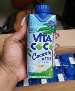 Vita Coco - Pure Coconut Water (330ml x 12) - Naturally Hydrating - Packed With Electrolytes - Gluten Free - Full Of Vitamin C & Potassium 37 71m1fc6mvfL