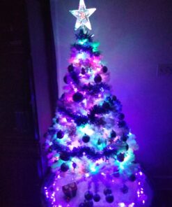 Perfect Holiday Christmas Tree, 5-Feet, PVC Crystal White 22 71m1jPXqOCL