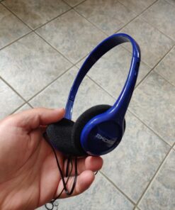 Koss KPH7B Portable On-Ear Headphone with Adjustable Headband - Blue 10 71m1sUWmacL