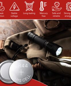 100 Pack LOOPACELL LR44 AG13 357 L1154 A76 Button-Cell Batteries 10 Count (Pack of 10) 15 71m33lBHnnL