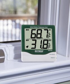 Extech 401014A Big Digit In/Outdoor Thermometer with Alarm 10 71m36eVQQjL