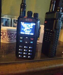 BTECH DMR-6X2 (DMR and Analog) 7-Watt Dual Band Two-Way Radio (136-174MHz VHF & 400-480MHz UHF), with GPS and Recording, Includes Full Kit with 2 Batteries, Programming Cable, and More 21 71m3FoEPPrL