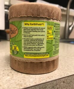 EarthPods Organic Indoor Plant Fertilizer Spikes – All Purpose House Plant Food Sticks (100 Concentrated Capsules) – Potted Plants – Best Gardening Gifts for Women – Made in USA Indoor Plant Food Fertilizer 60 71m3TYrKFLL 1