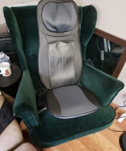 Snailax shiatsu Neck & Back Massager with Heat, Full Back Kneading Shiatsu or Rolling Massage, Massage Chair pad with Height Adjustment, Back Massager for Neck and Shoulder Black SL-233 45 71m3duU3cwL