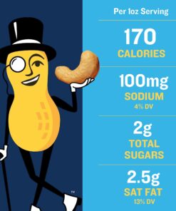 PLANTERS Deluxe Salted Whole Cashews, Party Snacks, Plant-Based Protein 18.25oz (1 Cannister) 1.14 Pound (Pack of 1) 27 71m4V98DnfL