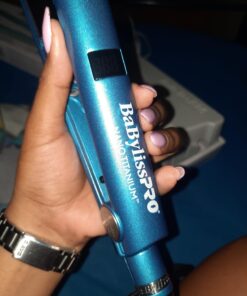 BaBylissPRO Nano Titanium Flat Iron Hair Straightener, 1" Digital Hair Straightener Iron for Professional Salon Results and All Hair Types 43 71m4sYc8fGL