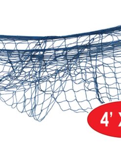 Alternative view of Beistle Blue Cotton String Novelty Nautical Decorative Fish Netting Under The Sea Luau Party Supplies, 4' x 12'