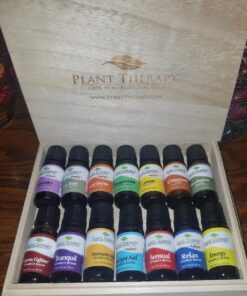 Plant Therapy 7 & 7 Essential Oils Set 7 Single Oils: Lavender, Peppermint & More, 7 Synergy Blends 100% Pure, Undiluted, Natural Aromatherapy, Therapeutic Grade 10 mL (1/3 oz) 7 & 7 Set 0.34 Fl Oz (Pack of 14) 30 71m6ASepZuL