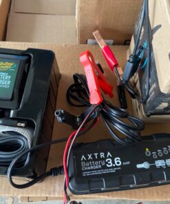 Battery Tender 021-0123 Junior 12V, 0.75A Battery Charger and Maintainer, Black/Green (021-0123) 41 71m70r0Tk L