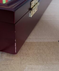 DisplayGifts Collector Medal Lapel Pin Shadow Box Display Case Holder Cabinet Shadow Box PC01 Cherry Finish 26 71m8J0oCgnL