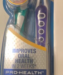 Oral-B Pro-Health Expert Clean Manual Toothbrush, Medium, 2 Count Pro Health Clinical Pro-Flex 2 Count (Pack of 1) 28 71m95DU D9L