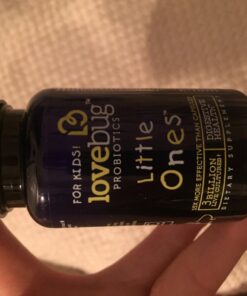 lovebug PROBIOTICS for Kids | Multi-Strain 3 Billion CFU | Constipation & Stomach Discomfort | Sugar Free | Ages 6+ 60 Count (Pack of 1) 37 71m98yDV1IL 2