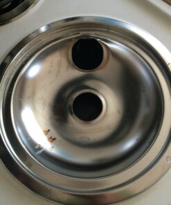 Range Kleen 11920-4X GE Drip Pans Containing 2 Units each 119A, 120A, Chrome 11 71m9kW0YcxL