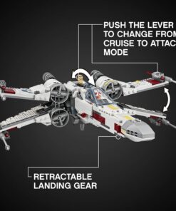 LEGO Star Wars X-Wing Starfighter 75218 Star Wars Building Kit (731 Pieces) (Discontinued by Manufacturer) 30 71mA7G6cfrL