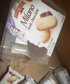 Pepperidge Farm Milano Cookies, Dark Chocolate, 20 Packs, 2 Cookies per Pack Dark Chocolate Tub 0.75 Ounce - 20 Packs, 2 Cookies per Pack 36 71mAjhq3EsL
