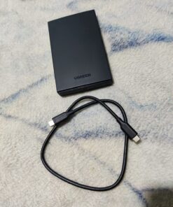 UGREEN USB C Hard Drive Enclosure USB C 3.1 Gen 2 to SATA Adapter for 2.5" SATA SSD HDD 6Gbps High-Speed Support UASP SATA III Compatible with MacBook Pro Air WD Seagate Toshiba Samsung Hitachi 37 71mAnZDl0BL