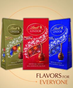 Lindt LINDOR White Chocolate Candy Truffles with Smooth, Melting Truffle Center, Chocolate for Holidays, 25.4 oz., 60 Count 24 71mBN8OW6LL