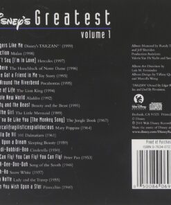 Alternative view of Disney's Greatest, Vol. 1 (Jewel)