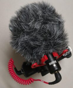 Rode VideoMicro Compact On-Camera Microphone with Rycote Lyre Shock Mount, Auxiliary, Black VideoMicro I 36 71mCL1tTG5L