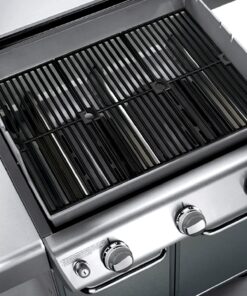 GGC Grill Grates Replacement for Brinkmann 810-8410-F, 810-2410-S, 810-2511-S, 810-2512-S, 810-8411-5, 810-9415-W and Others, 3 PCS Porcelain Coated Cast Iron Cooking Grate(17 3/4" x 8 15/16") 17 71mCL3FrBJL