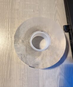 CREGEAR Heavy Duty Double Sided Tape(2 Roll of 16.5Ft), 1.18" Extra Large Nano Adhesive Tape, Clear Mounting Tape Strong Adhesive Strip, Removable Wall Hanging Tape Sticky Carpet Photo Frame Poster 16.5FT 2Pack 23 71mCLj4eICL