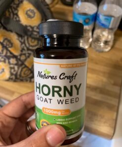 Horny Goat Weed for Male Enhancement - Extra Strength Horny Goat Weed for Men 1590mg Complex with Tongkat Ali Saw Palmetto Extract Panax Ginseng and Black Maca Root for Stamina & Energy - 30 Servings 60 Count (Pack of 1) 41 71mCX 6lSyL