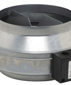 Fantech FG 10 Inline Centrifugal Duct Fan, Metal Housing, 10", 513 CFM, 120V